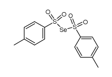 bis(p-tolylsulfonyl)selenide Structure