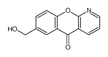 7-(hydroxymethyl)chromeno[2,3-b]pyridin-5-one结构式