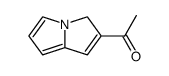 Ethanone, 1-(3H-pyrrolizin-2-yl)- (9CI)结构式