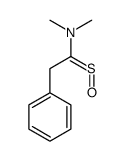 N,N-dimethyl-2-phenyl-1-sulfinylethanamine Structure
