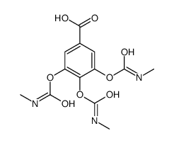3,4,5-tris(methylcarbamoyloxy)benzoic acid结构式