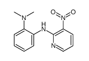 2-N,2-N-dimethyl-1-N-(3-nitropyridin-2-yl)benzene-1,2-diamine结构式