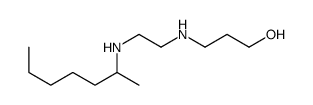 3-[2-(heptan-2-ylamino)ethylamino]propan-1-ol Structure
