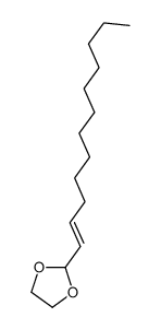 2-dodec-1-enyl-1,3-dioxolane结构式