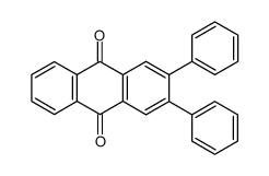 2,3-diphenyl-anthraquinone Structure