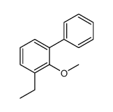 1,1-Biphenyl,3-ethyl-2-methoxy-(9CI)结构式
