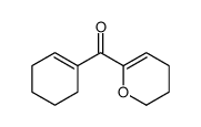 cyclohexen-1-yl(3,4-dihydro-2H-pyran-6-yl)methanone结构式