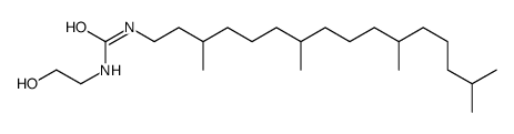 1-(2-hydroxyethyl)-3-(3,7,11,15-tetramethylhexadecyl)urea结构式