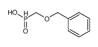 benzyloxymethyl-hydrogenphosphinic acid结构式