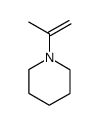 1-(prop-1-en-2-yl)piperidine Structure