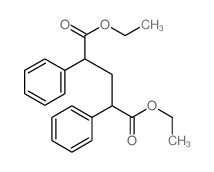 diethyl 2,4-diphenylpentanedioate Structure