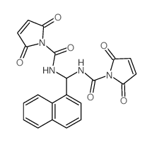 N-[[(2,5-dioxopyrrole-1-carbonyl)amino]-naphthalen-1-yl-methyl]-2,5-dioxo-pyrrole-1-carboxamide picture