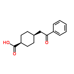 cis-4-(2-Oxo-2-phenylethyl)cyclohexanecarboxylic acid图片