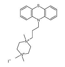 Perazin-1,4-dimethyliodid结构式