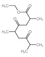 ethyl 2,5,8-trimethyl-4,7-dioxo-nonanoate Structure