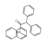 N-naphthalen-2-yl-2,2-diphenyl-acetamide structure