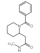 2-(1-benzoyl-2-piperidyl)-N-methyl-acetamide picture