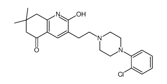 3-[2-[4-(2-chlorophenyl)piperazin-1-yl]ethyl]-7,7-dimethyl-6,8-dihydro-1H-quinoline-2,5-dione Structure