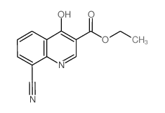 8-氰基-4-羟基-3-喹啉甲酸乙酯图片