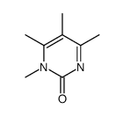 1,4,5,6-tetramethylpyrimidin-2-one结构式