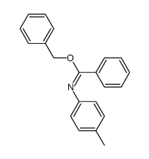 benzyl (E)-N-(p-tolyl)benzimidate Structure