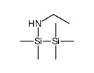 N-[dimethyl(trimethylsilyl)silyl]ethanamine结构式