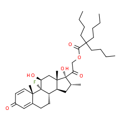 dexamethasone 21-tributylacetate结构式