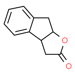 3,3a,8,8a-Tetrahydro-2H-indeno[2,1-b]furan-2-one Structure