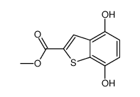 methyl 4,7-dihydroxy-1-benzothiophene-2-carboxylate Structure