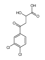 4-(3,4-dichlorophenyl)-2-hydroxy-4-oxobutanoic acid结构式