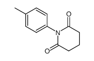 N-(p-methylphenyl)glutarimide结构式