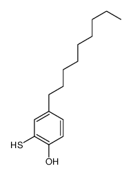 4-nonyl-2-sulfanylphenol结构式