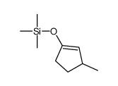 trimethyl-(3-methylcyclopenten-1-yl)oxysilane Structure