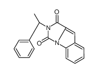 2-(1-phenylethyl)imidazo[1,5-a]indole-1,3-dione结构式