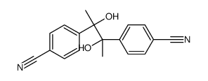 4-[3-(4-cyanophenyl)-2,3-dihydroxybutan-2-yl]benzonitrile结构式