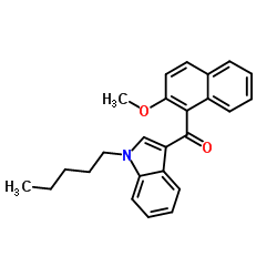 JWH 081 2-methoxynaphthyl isomer structure