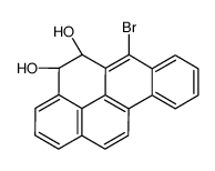 (4R,5R)-6-bromo-4,5-dihydrobenzo[a]pyrene-4,5-diol Structure