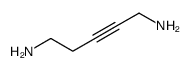 pent-2-yne-1,5-diamine Structure