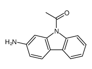 acetyl-9 amino-2 carbazole结构式