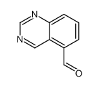 5-Quinazolinecarboxaldehyde (9CI) structure