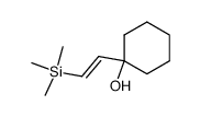 1-(2-trimethylsilylethyen-1-yl)-1-hydroxycyclohexane结构式