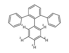 2'-(Phenyl-d5)-m-terphenyl Structure