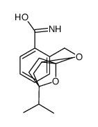 2-[(1-methyl-4-propan-2-yl-7-oxabicyclo[2.2.1]heptan-2-yl)oxymethyl]benzamide结构式