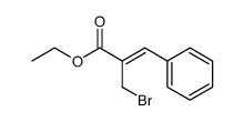 ethyl (2Z)-2-(bromomethyl)-3-phenylprop-2-enoate Structure