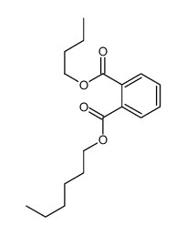1-O-butyl 2-O-hexyl benzene-1,2-dicarboxylate结构式