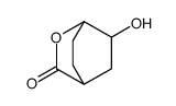 5-hydroxy-3-oxabicyclo[2.2.2]octan-2-one结构式