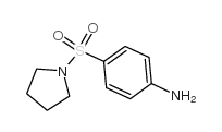4-(pyrrolidine-1-sulfonyl)-phenylamine Structure