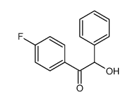 1-(4-fluorophenyl)-2-hydroxy-2-phenylethanone Structure