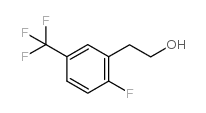 2-[2-fluoro-5-(trifluoromethyl)phenyl]ethanol Structure