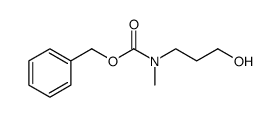 Benzyl (3-hydroxypropyl)(methyl)carbamate Structure